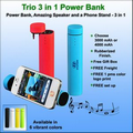 Trio 3 in 1 Power Bank with Speaker Trio 3 in 1 Power Bank with Speaker Trio 3 in 1 Combo